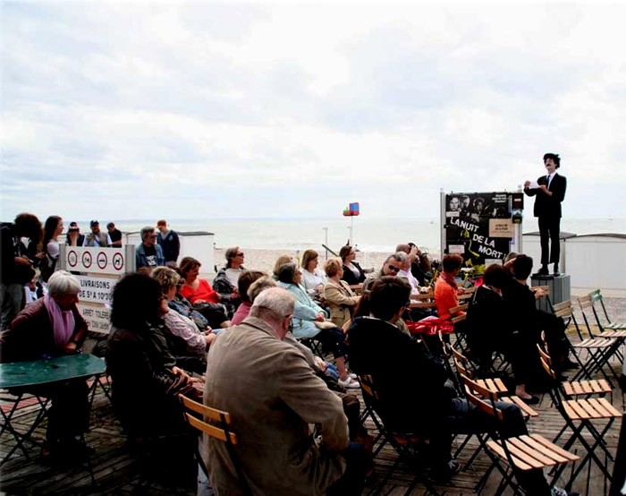 Le Colporteur de Films de Peur - Polar à la plage 2013 les Ancres noires Le Havre